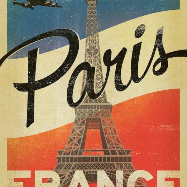 Paris Retro Afiş